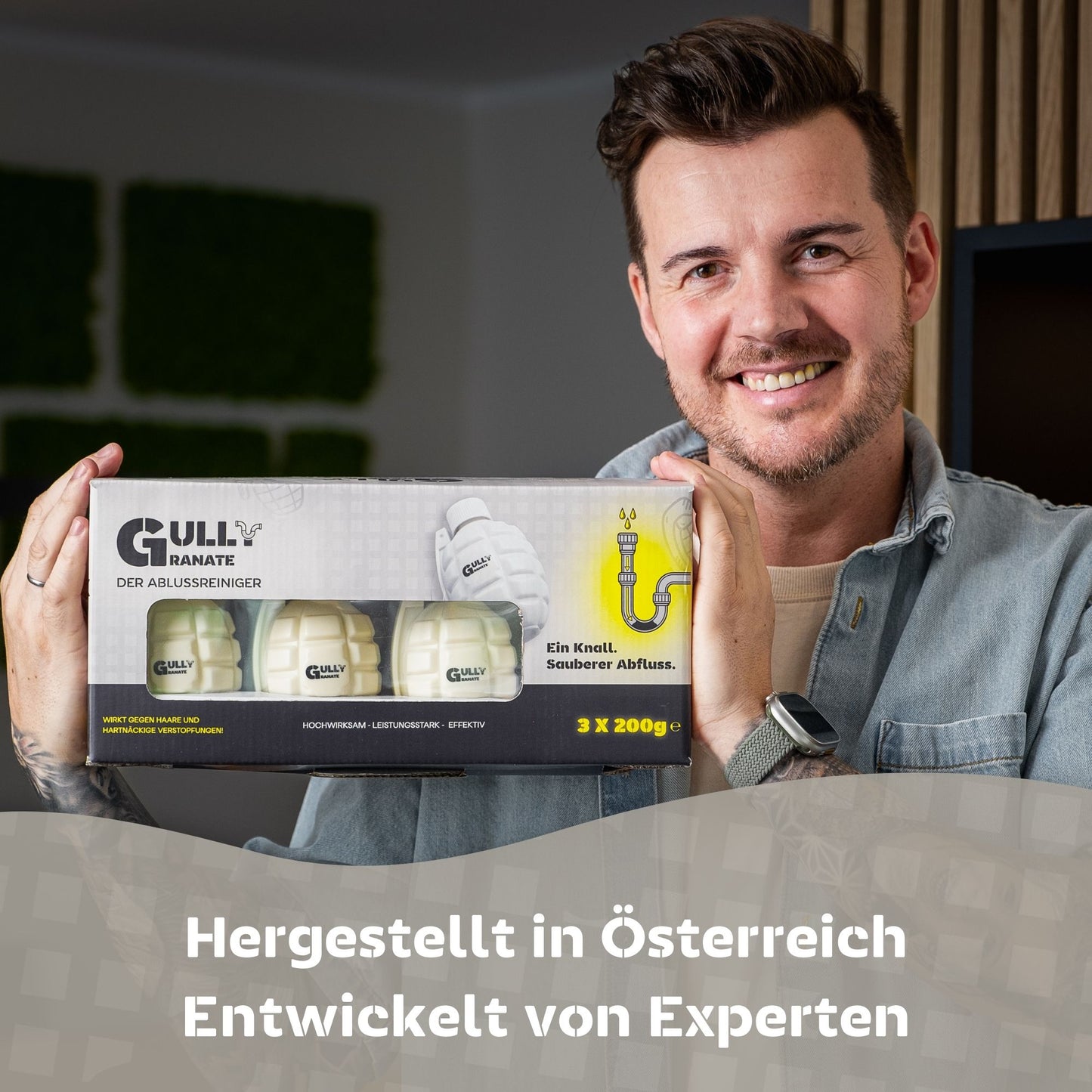 Gully Granate Abflussreiniger