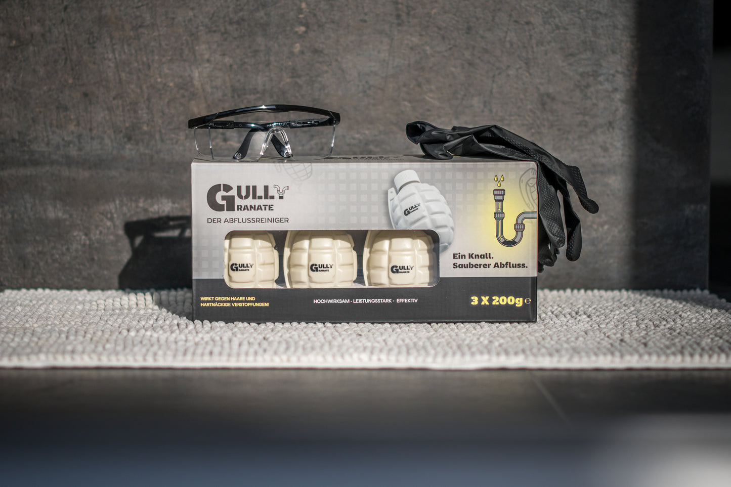 Gully Granate Abflussreiniger